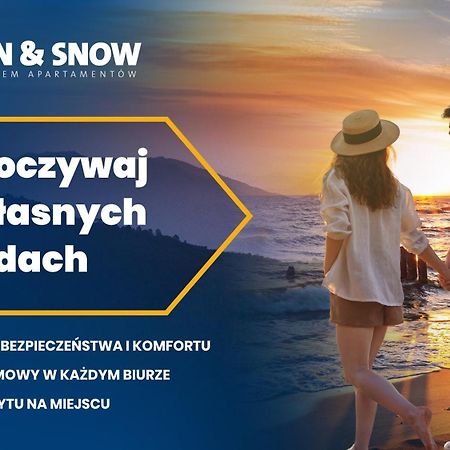 Apartamenty Sun & Snow Przystan Letnica Гданьск Экстерьер фото
