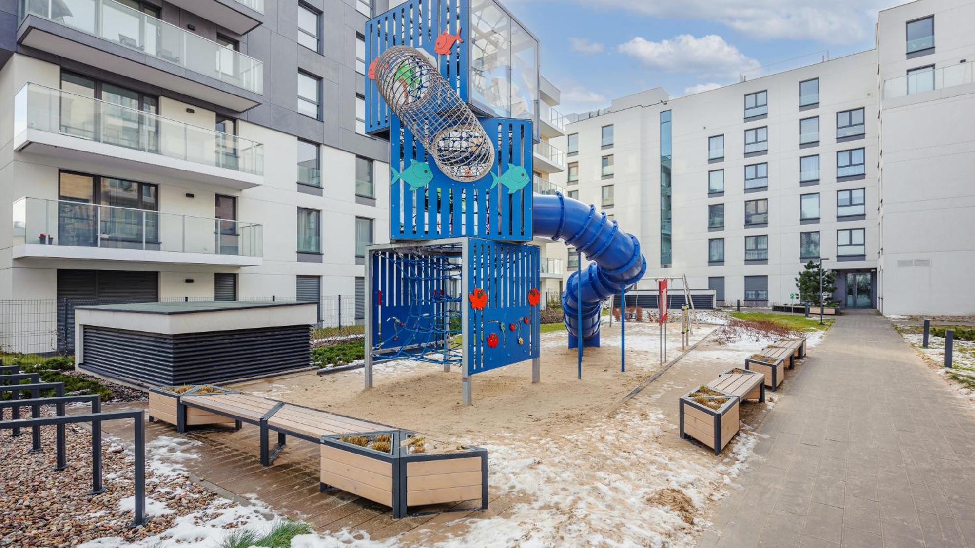 Apartamenty Sun & Snow Przystan Letnica Гданьск Экстерьер фото