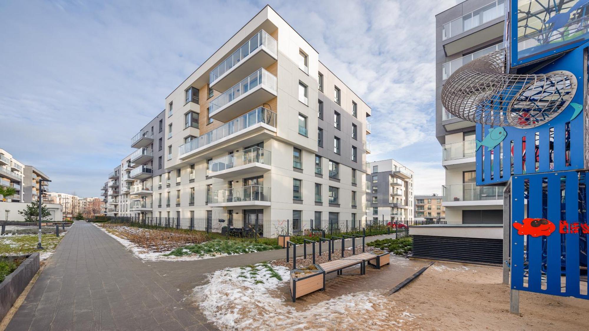 Apartamenty Sun & Snow Przystan Letnica Гданьск Экстерьер фото